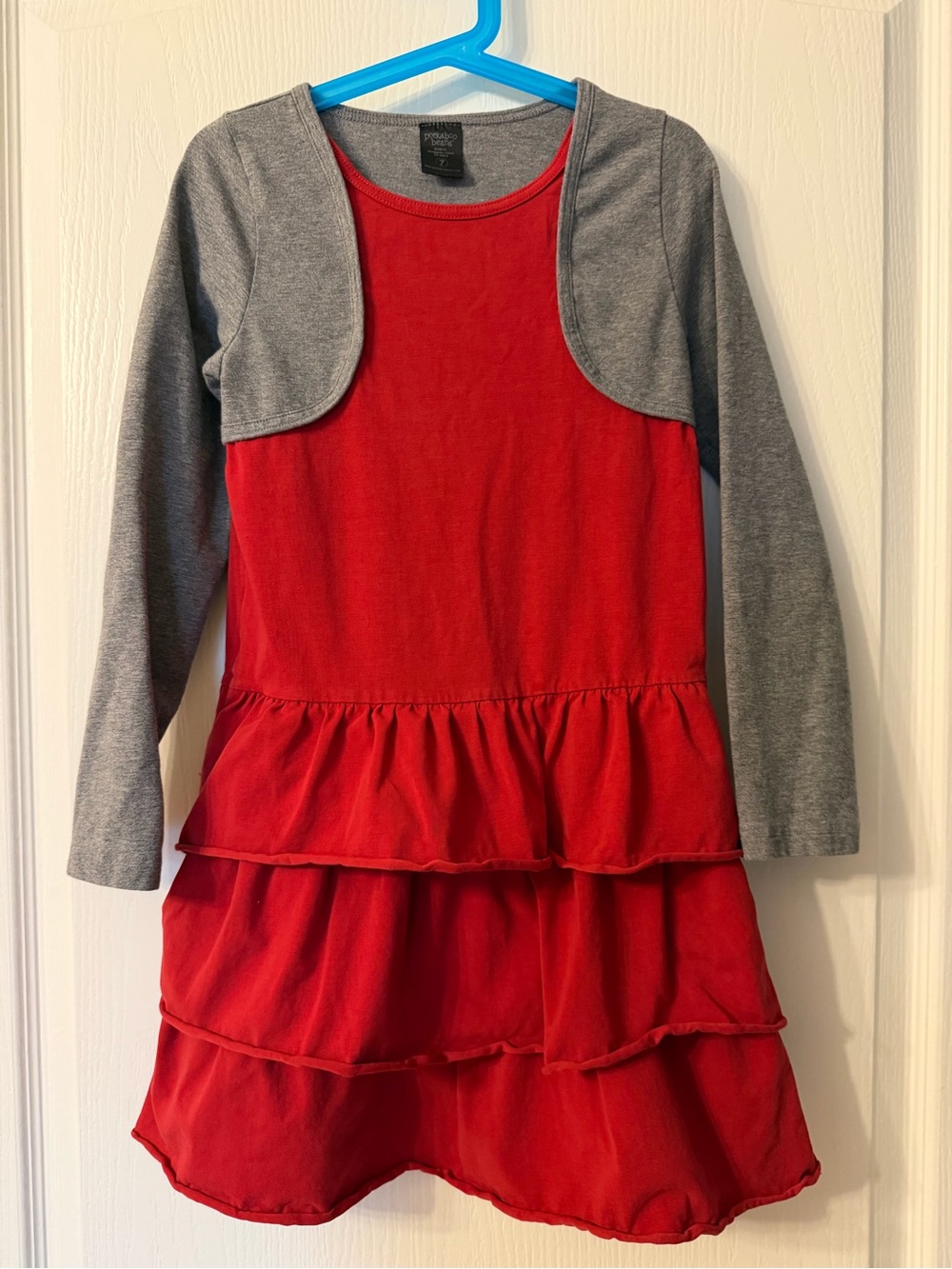Peekaboo Beans Long Sleeve Dress